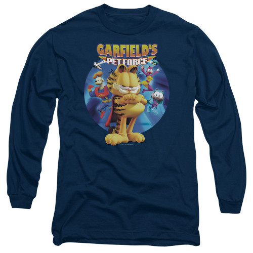 Image for Garfield Long Sleeve Shirt - DVD Art