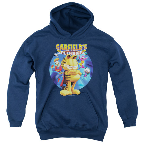Image for Garfield Youth Hoodie - DVD Art