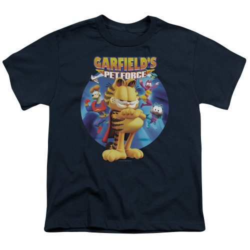 Image for Garfield Youth T-Shirt - DVD Art