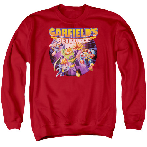 Image for Garfield Crewneck - Pet Force Four