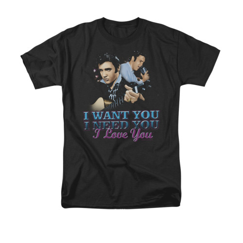 Elvis T-Shirt - I Want You