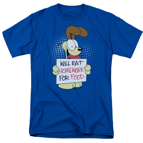 Image for Garfield T-Shirt - Will Eat Homework
