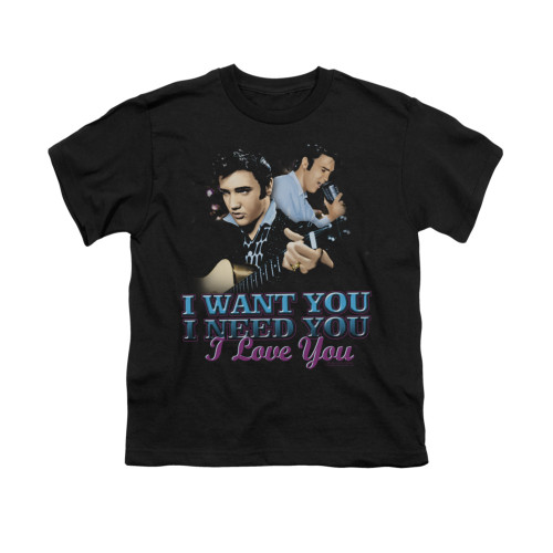 Elvis Youth T-Shirt - I Want You