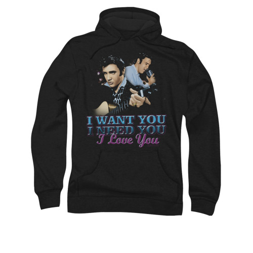 Elvis Hoodie - I Want You