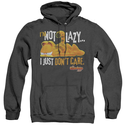 Image for Garfield Heather Hoodie - Not Lazy