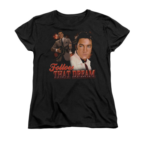 Elvis Woman's T-Shirt - Follow That Dream