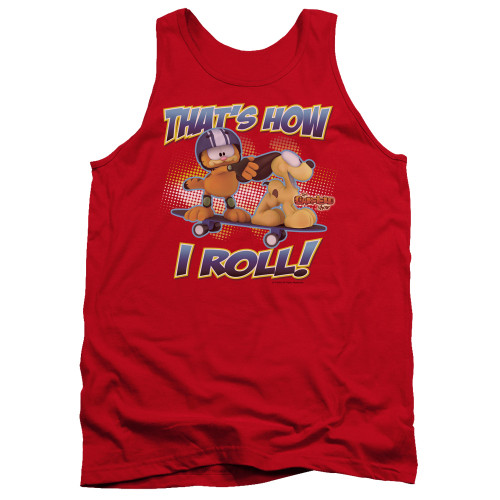 Image for Garfield Tank Top - How I Roll