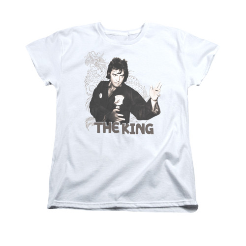 Elvis Woman's T-Shirt - Fighting King