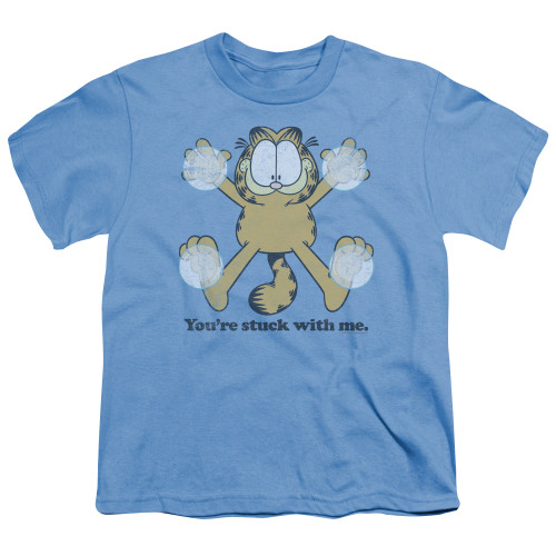 Image for Garfield Youth T-Shirt - Stuck