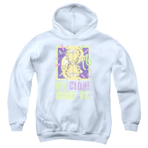 Image for Garfield Youth Hoodie - My Clone Did It