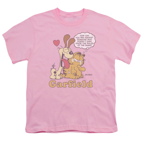 Image for Garfield Youth T-Shirt - Can't Win
