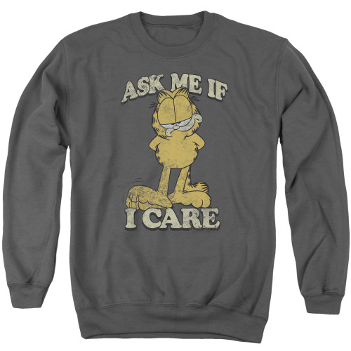 Image for Garfield Crewneck - Ask Me
