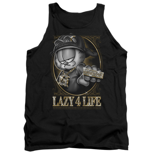 Image for Garfield Tank Top - Lazy 4 Life