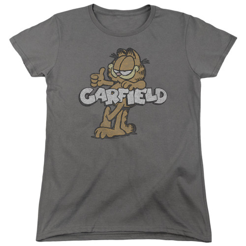 Image for Garfield Womans T-Shirt - Retro Garf
