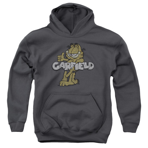 Image for Garfield Youth Hoodie - Retro Garf