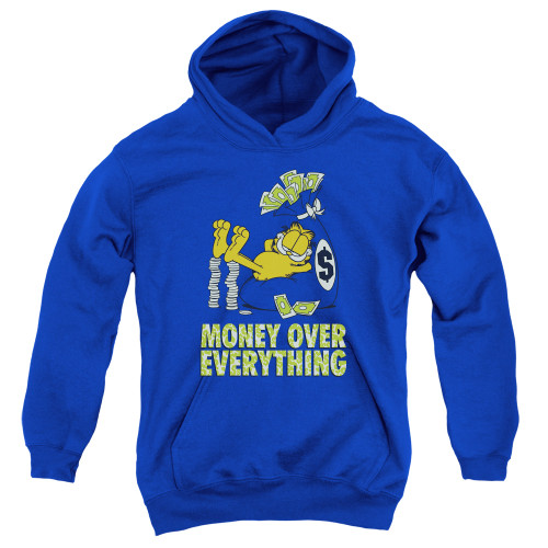 Image for Garfield Youth Hoodie - Money is Everything