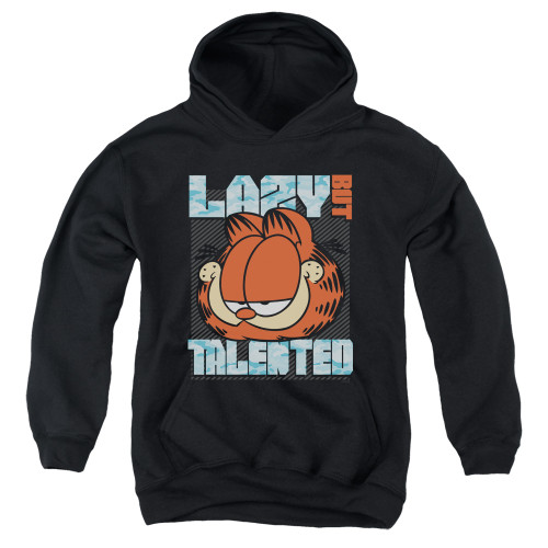 Image for Garfield Youth Hoodie - Lazy but Talented