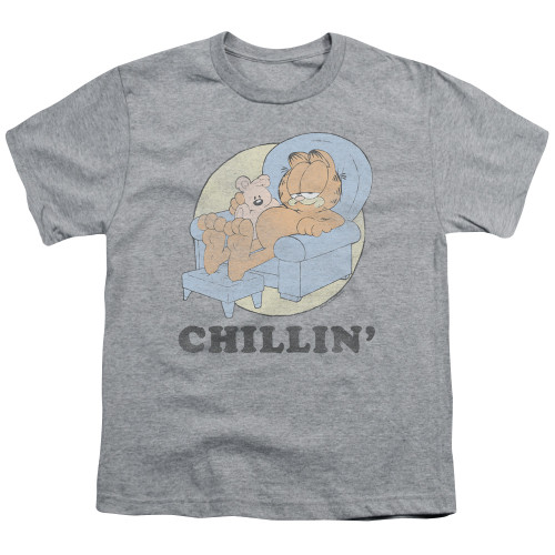 Image for Garfield Youth T-Shirt - Chillin