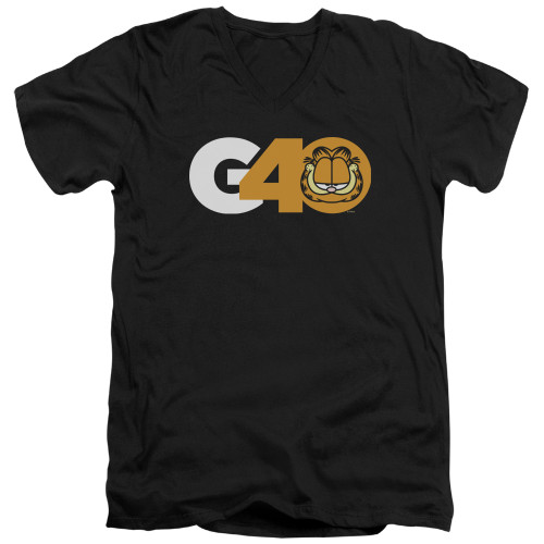 Image for Garfield V Neck T-Shirt - G40