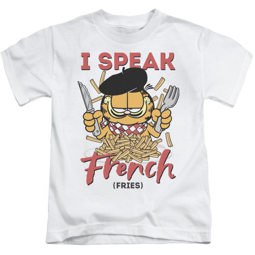 Image for Garfield Kids T-Shirt - Speaking Love
