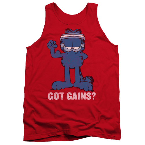 Image for Garfield Tank Top - Got Gains