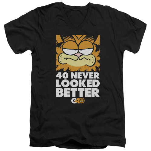 Image for Garfield V Neck T-Shirt - 40 Looks