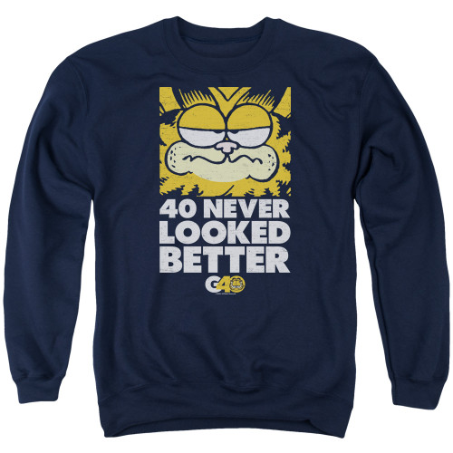 Image for Garfield Crewneck - Forty Looks