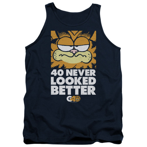 Image for Garfield Tank Top - Forty Looks