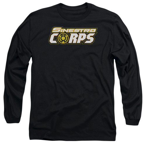 Image for Green Lantern Long Sleeve Shirt - Sinestro Corps Logo