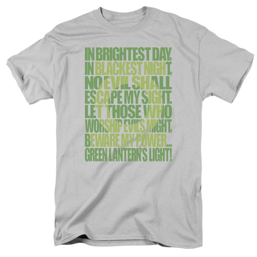 Image for Green Lantern T-Shirt - Green Lantern Oath