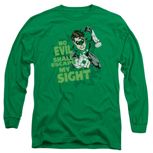 Image for Green Lantern Long Sleeve Shirt - No Evil