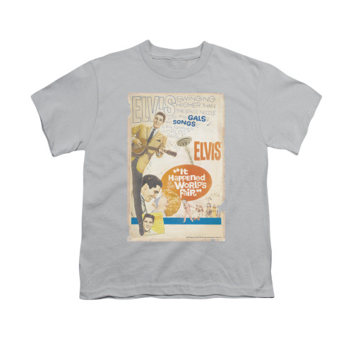 Elvis Youth T-Shirt - World Fair Poster