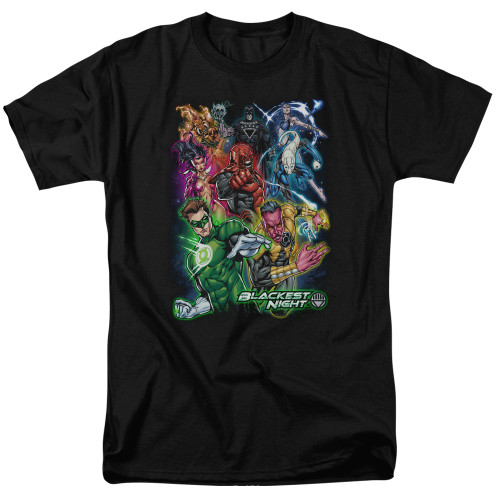 Image for Green Lantern T-Shirt - Blackest Group