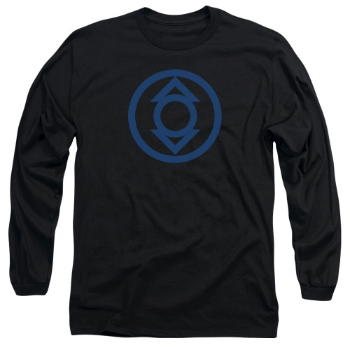 Image for Green Lantern Long Sleeve Shirt - Blue Emblem