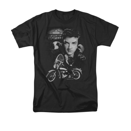 Elvis T-Shirt - The King Rides Again