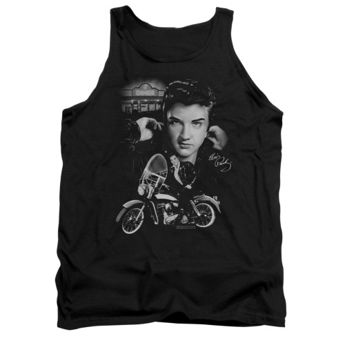 Elvis Tank Top - The King Rides Again