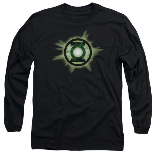 Image for Green Lantern Long Sleeve Shirt - Green Glow