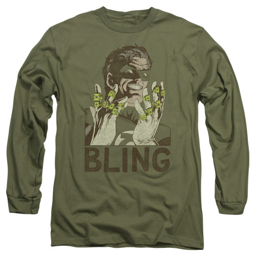 Image for Green Lantern Long Sleeve Shirt - Bling Bling