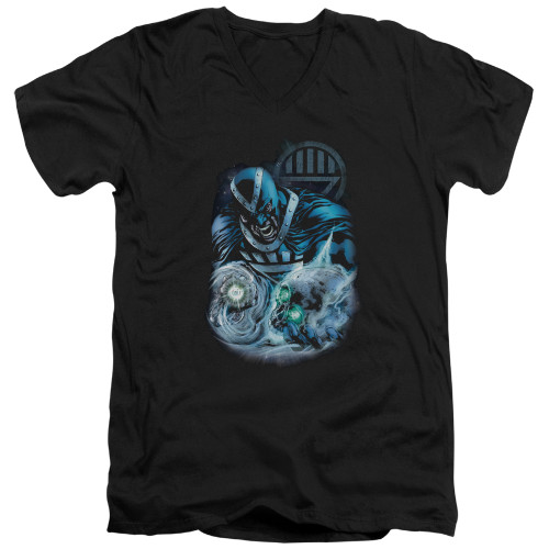 Image for Green Lantern V Neck T-Shirt - Blackhand