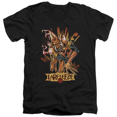 Image for Green Lantern V Neck T-Shirt - Larfleeze