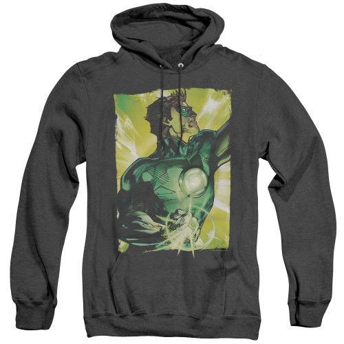 Image for Green Lantern Heather Hoodie - Up Up