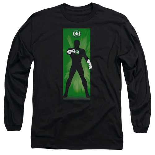 Image for Green Lantern Long Sleeve Shirt - Green Lantern Block