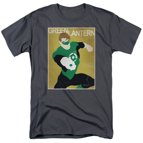 Image for Green Lantern T-Shirt - Simple GL Poster