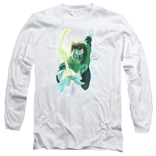 Image for Green Lantern Long Sleeve Shirt - Clouds