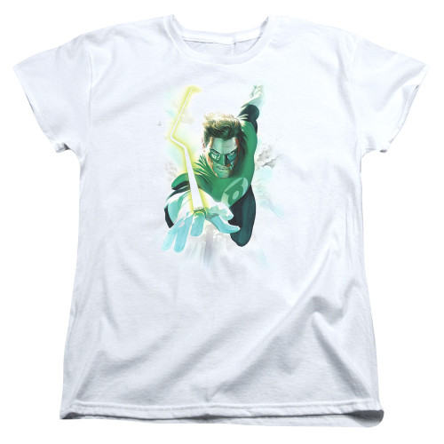 Image for Green Lantern Womans T-Shirt - Clouds