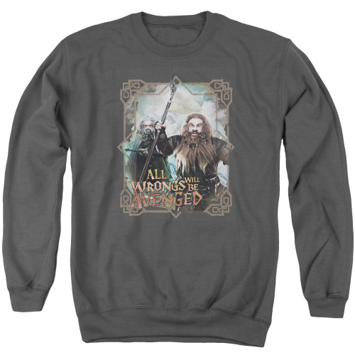 Image for The Hobbit Crewneck - Wrongs Avenged