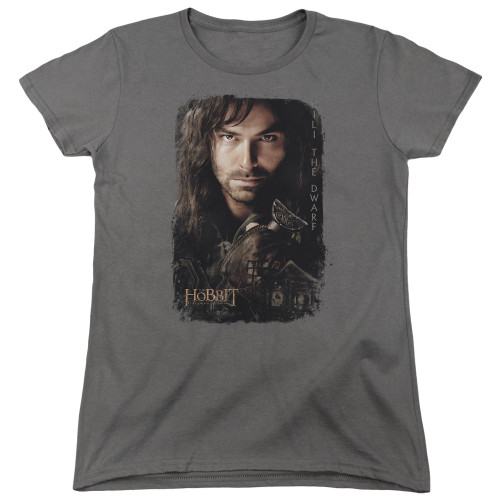 Image for The Hobbit Womans T-Shirt - Kili Poster