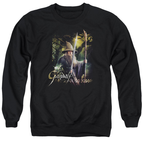 Image for The Hobbit Crewneck - Sword and Staff