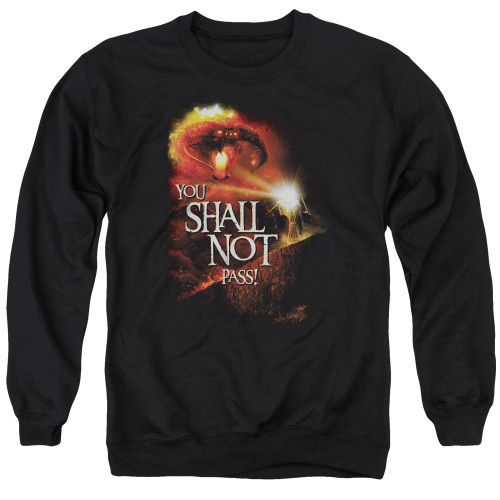 Image for Lord of the Rings Crewneck - You Shall Not Pass