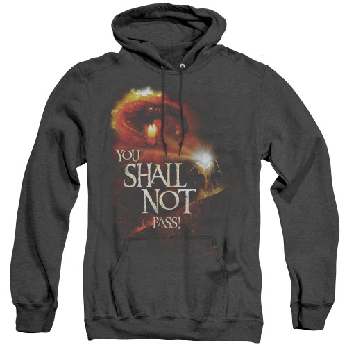 Image for Lord of the Rings Heather Hoodie - You Shall Not Pass